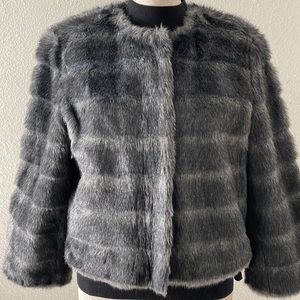 Ann Taylor fur coat